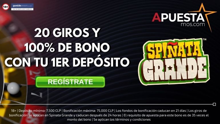 No te pierdas el bono de bienvenida de Apuestamos para nuevos usuarios: un 100 % hasta 75 000 CLP