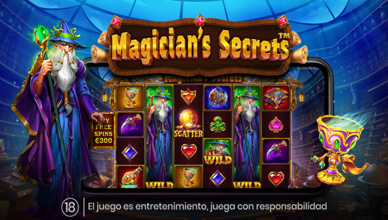 Pragmatic Play nos ofrece una aventura mágica, ¿quieres probarla?