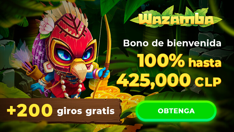 El casino Wazamba está repleto de promos para los jugadores chilenos